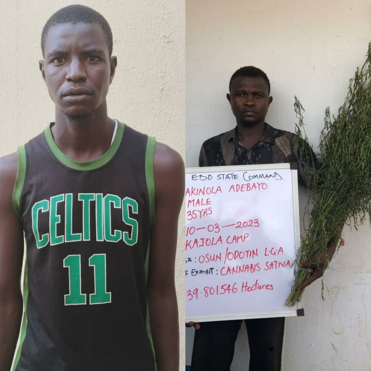 Ex-Boko Haram Fighter And Traditional Ruler Arrested For Drug Trafficking (See Photos), Ex-Boko Haram Fighter And Traditional Ruler Arrested For Drug Trafficking (See Photos)